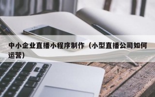 临猗中小企业直播小程序制作（小型直播公司如何运营）